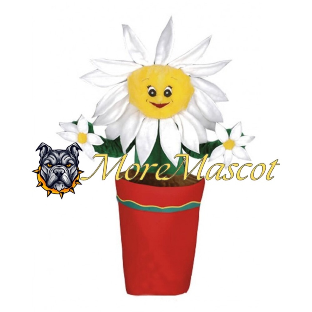 Sunflower Potted Plant Mascot Costume