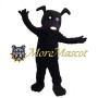 Black Dog Mascot Costume