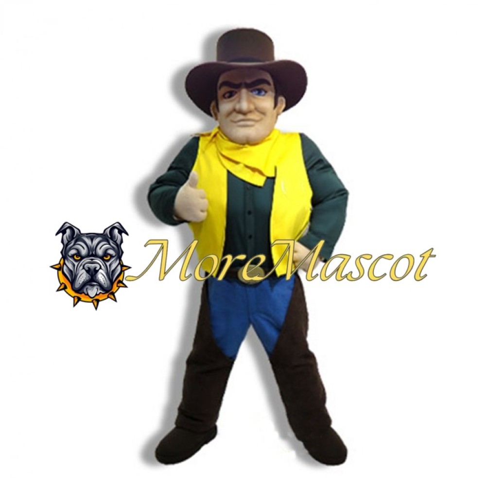 Kind Cowboy Mascot Costume