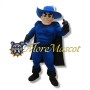 The Blue Robber Mascot Costume