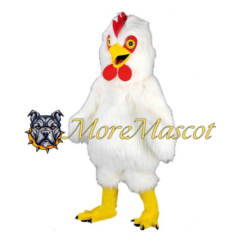White Chicken Mascot Costume