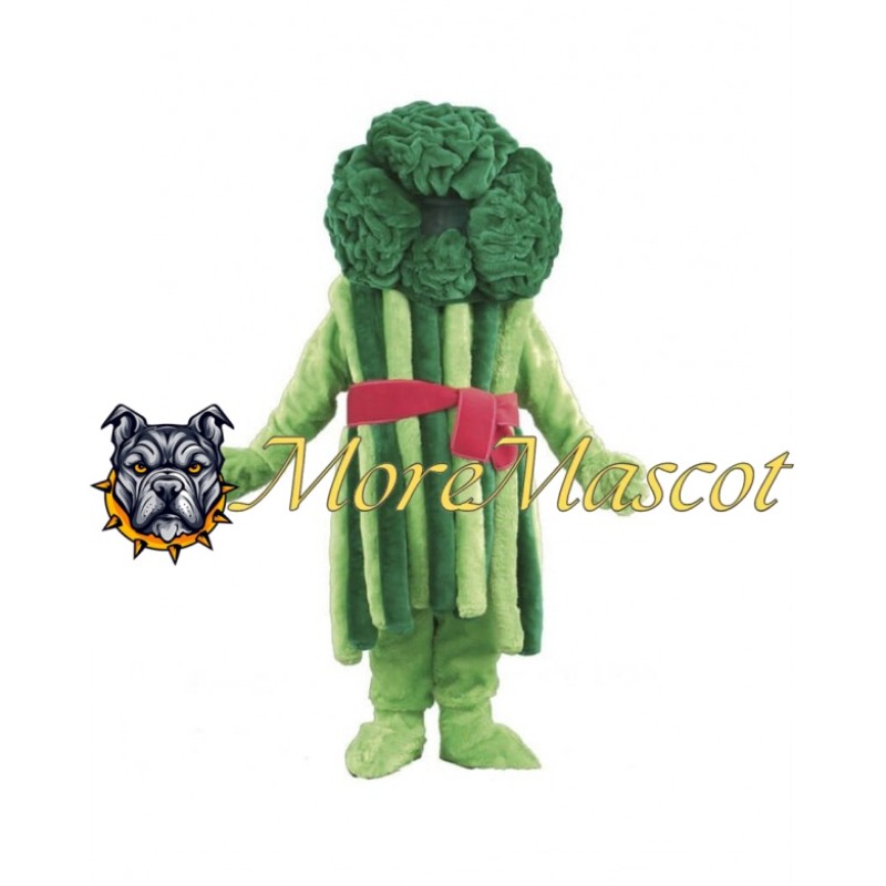 Green Cauliflower Mascot Costume