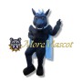 Dark Horse of Muscles Mascot Costume