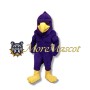 Muscle Purple Eagle Mascot Costume