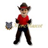 West Cowboy Mascot Costume