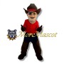 West Cowboy Mascot Costume
