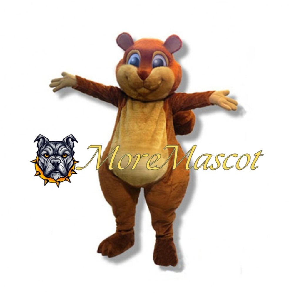 Adult Cute Squirrel Mascot Costume