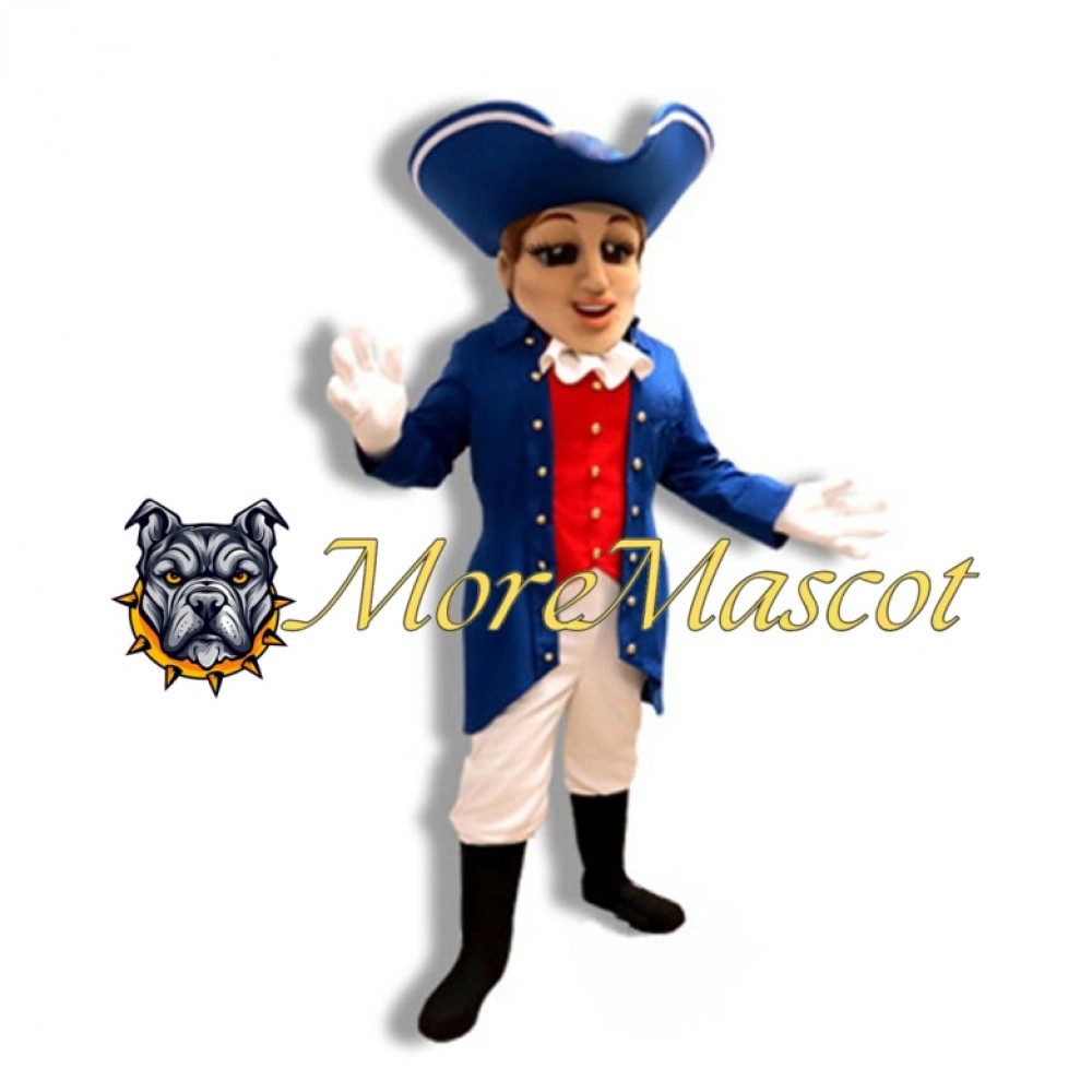 Dressed Patriot Mascot Costume