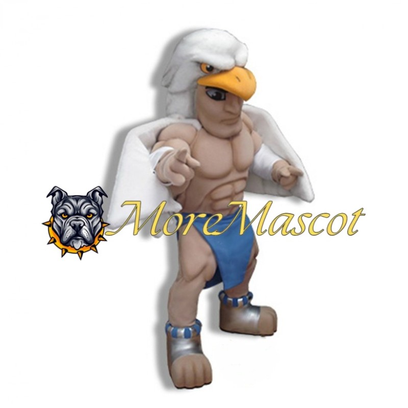 Muscle Eagle Warrior Mascot Costume
