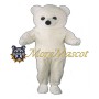 Lovely White Bear Mascot Costume