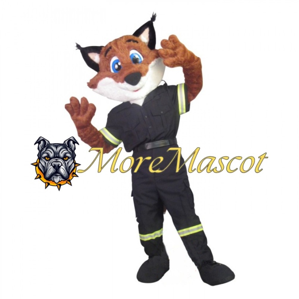 Firefighting Fox Mascot Costume
