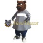 Sports Bear Adult Mascot Costume