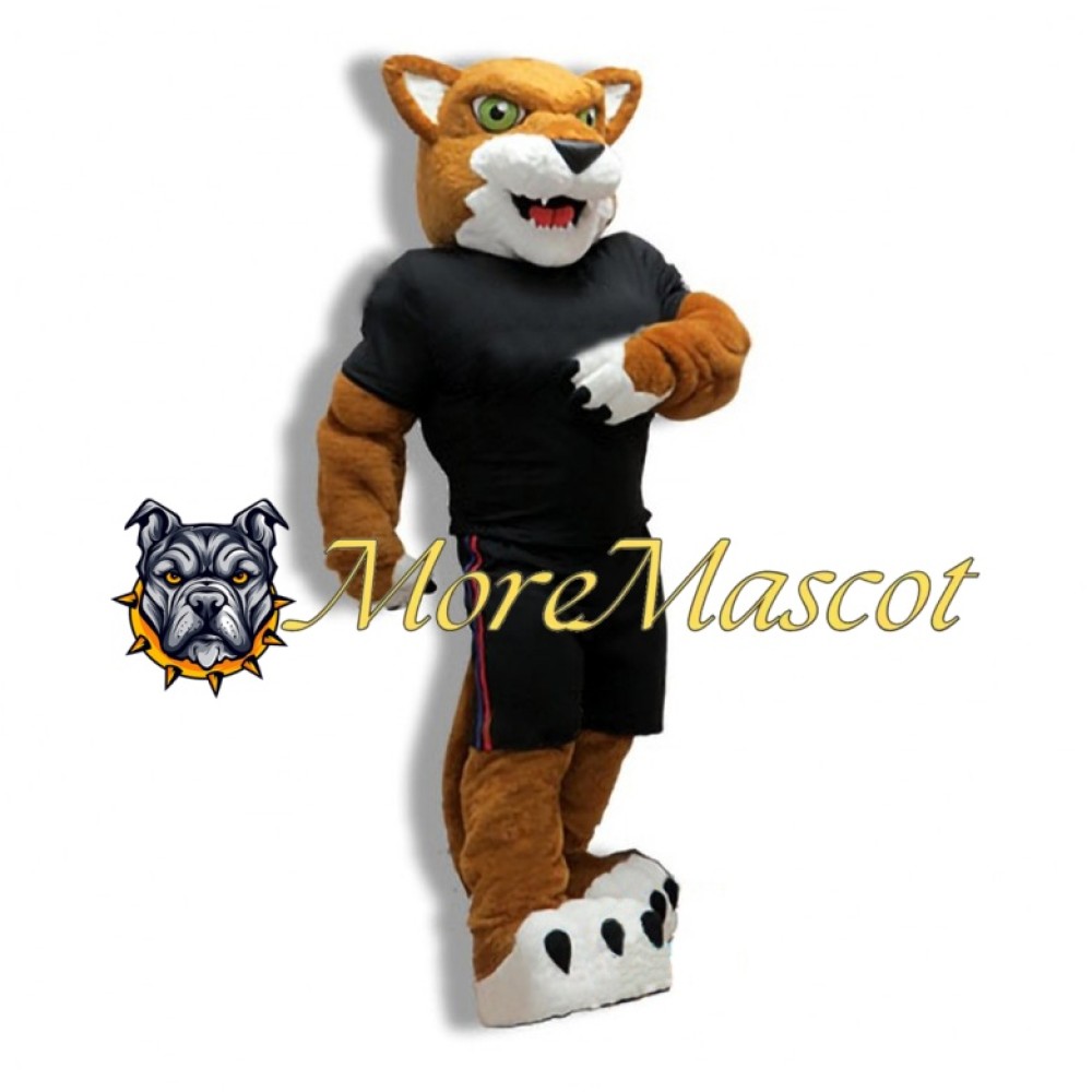 Sports Leopard Mascot Costume