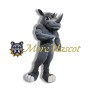 Muscle Rhinoceros Mascot Costume