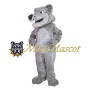 Soft Wolf Mascot Costume