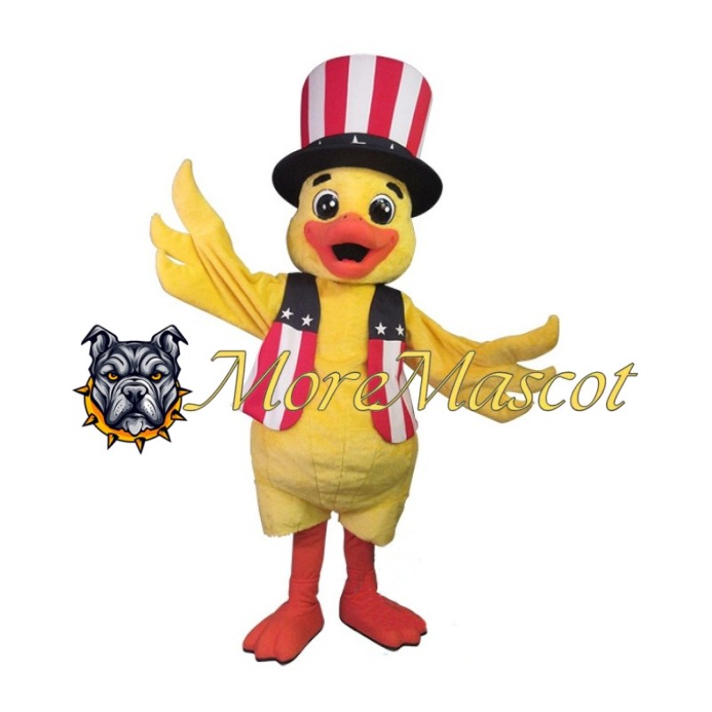 American Duck Mascot Costume