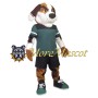 Serious Dog Mascot Costume