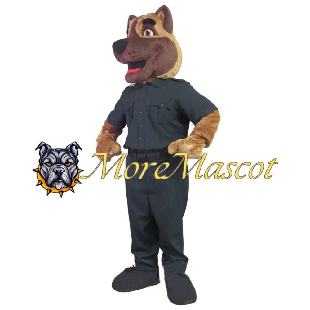 Security Dog Mascot Costume