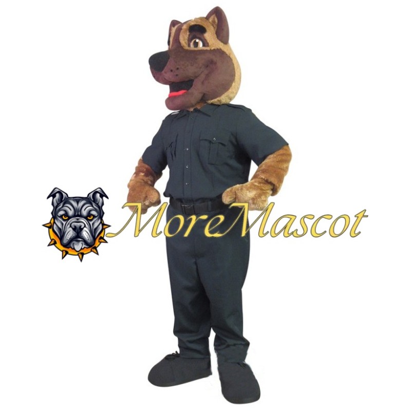 Security Dog Mascot Costume