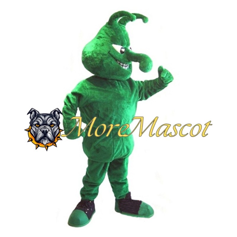 Green Monster Mascot Costume