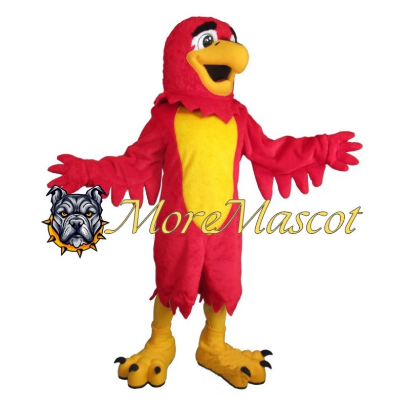 Lightweight Red Bird Mascot Costume