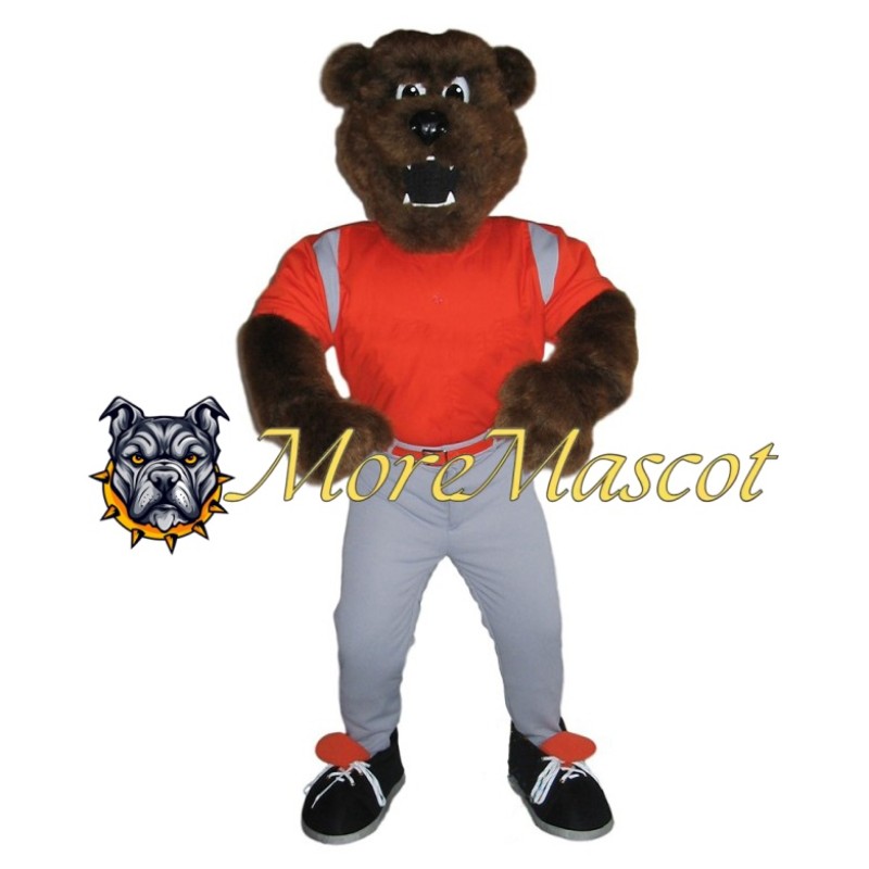Fierce Sports Bear Mascot Costume
