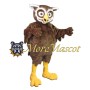 Funny Brown Owl Mascot Costume