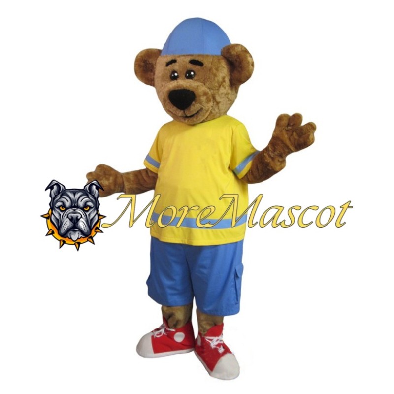 Cute Bear Boy Mascot Costume