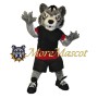 Sports Gray Panther Mascot Costume