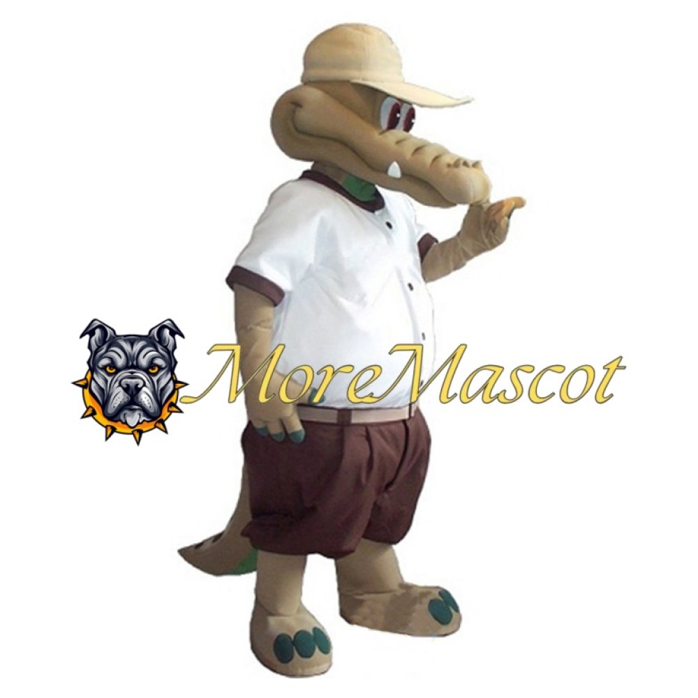Outdoor Crocodile Mascot Costume
