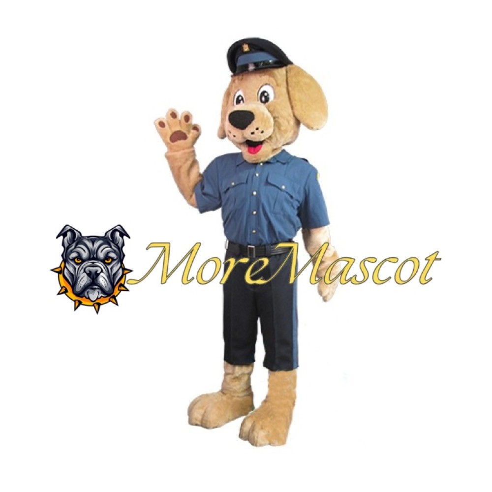 Police Dog Adult Mascot Costume
