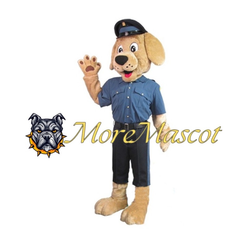 Police Dog Adult Mascot Costume