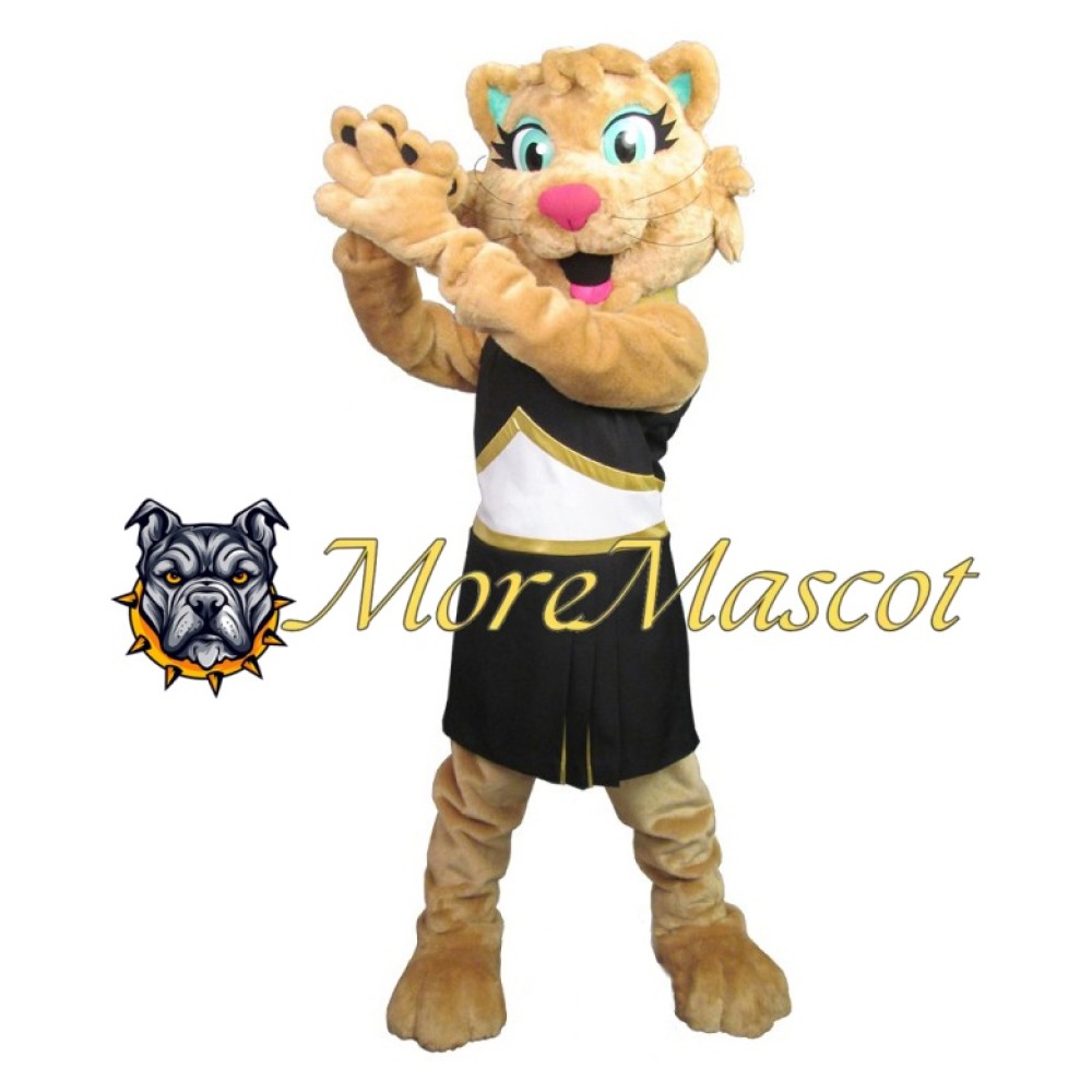 Beautiful Lady Leopard Mascot Costume