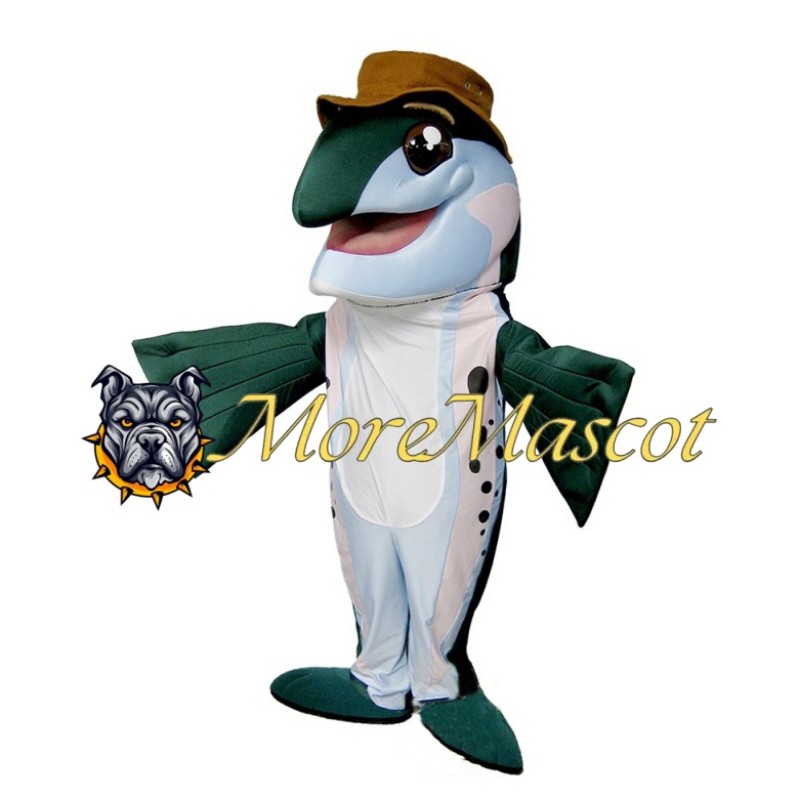 Trout Adult Mascot Costume