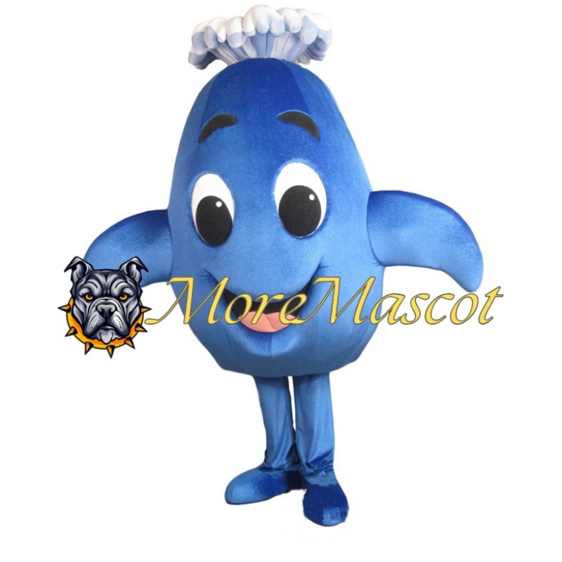 Blue Whale Mascot Costume