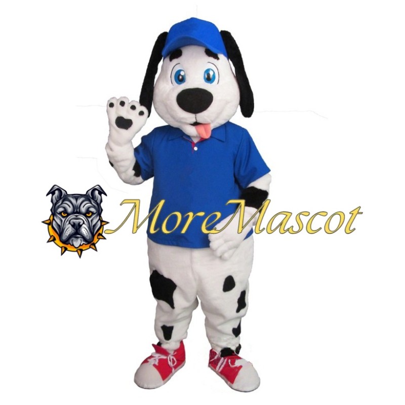 Judge Spotted Dog Mascot Costume