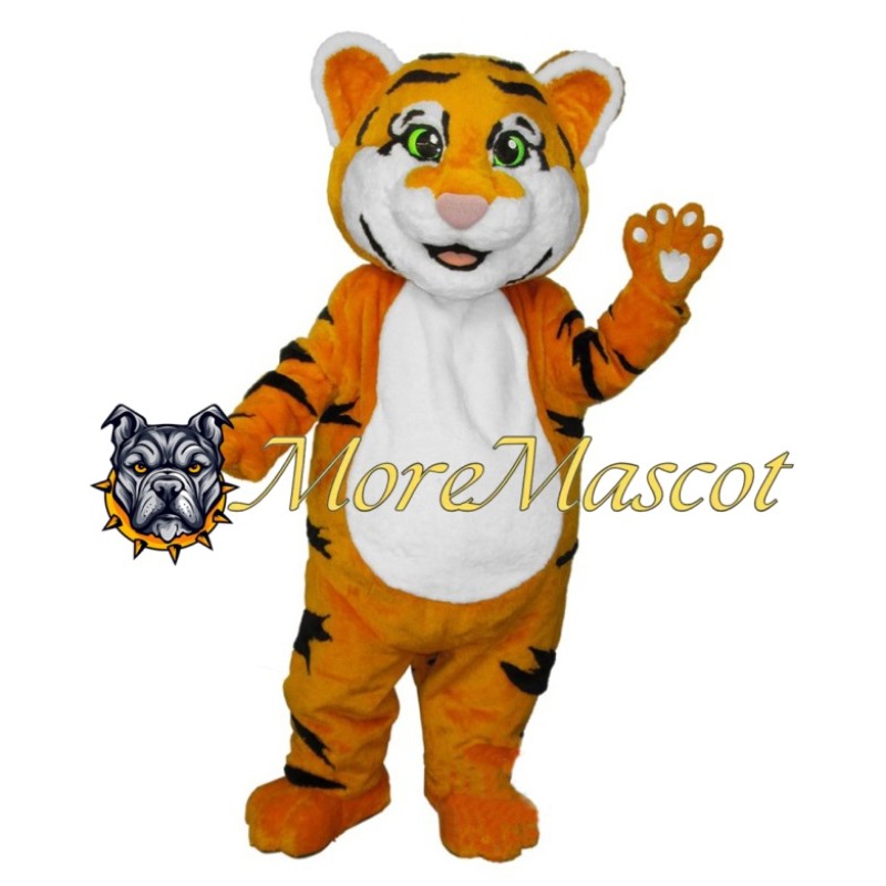 Soft Tiger Baby Mascot Costume