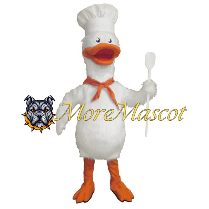 Professional Chef Duck Mascot Costume