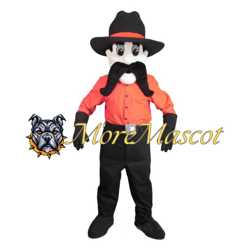 Bearded Man Adult Mascot Costume