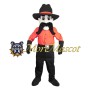 Bearded Man Adult Mascot Costume