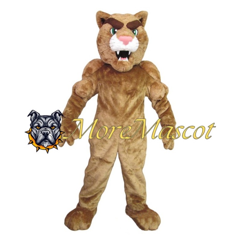 Powerful Leopard Mascot Costume