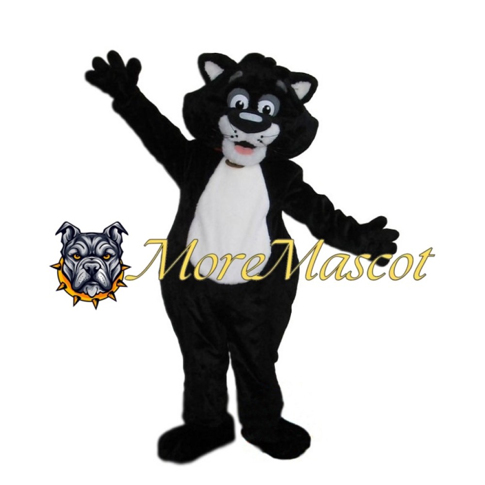 Black Cat Mascot Costume