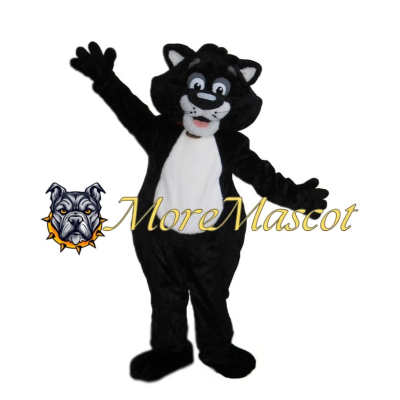 Black Cat Mascot Costume