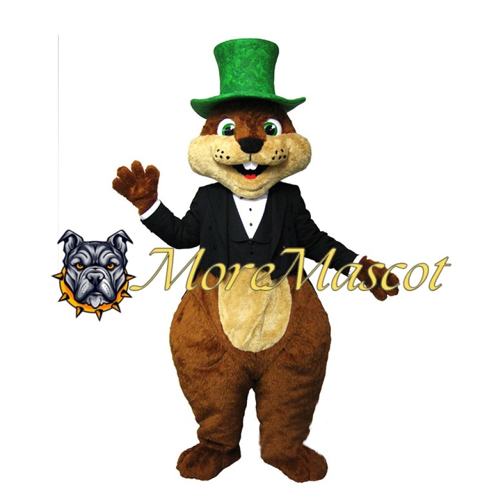 Gentleman Squirrel Mascot Costume