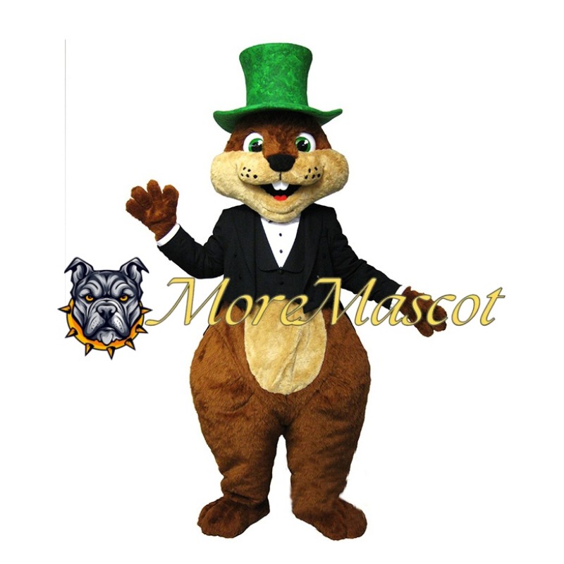 Gentleman Squirrel Mascot Costume