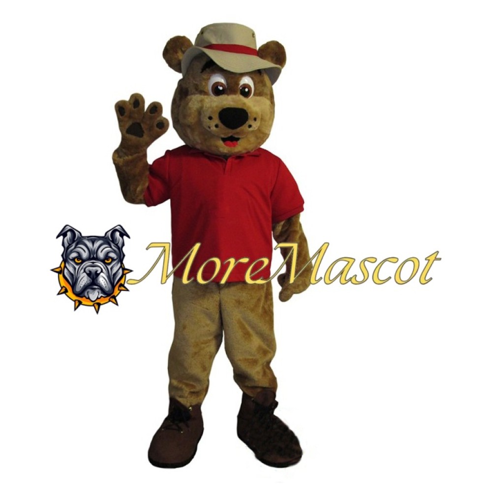 Outdoor Brown Bear Mascot Costume