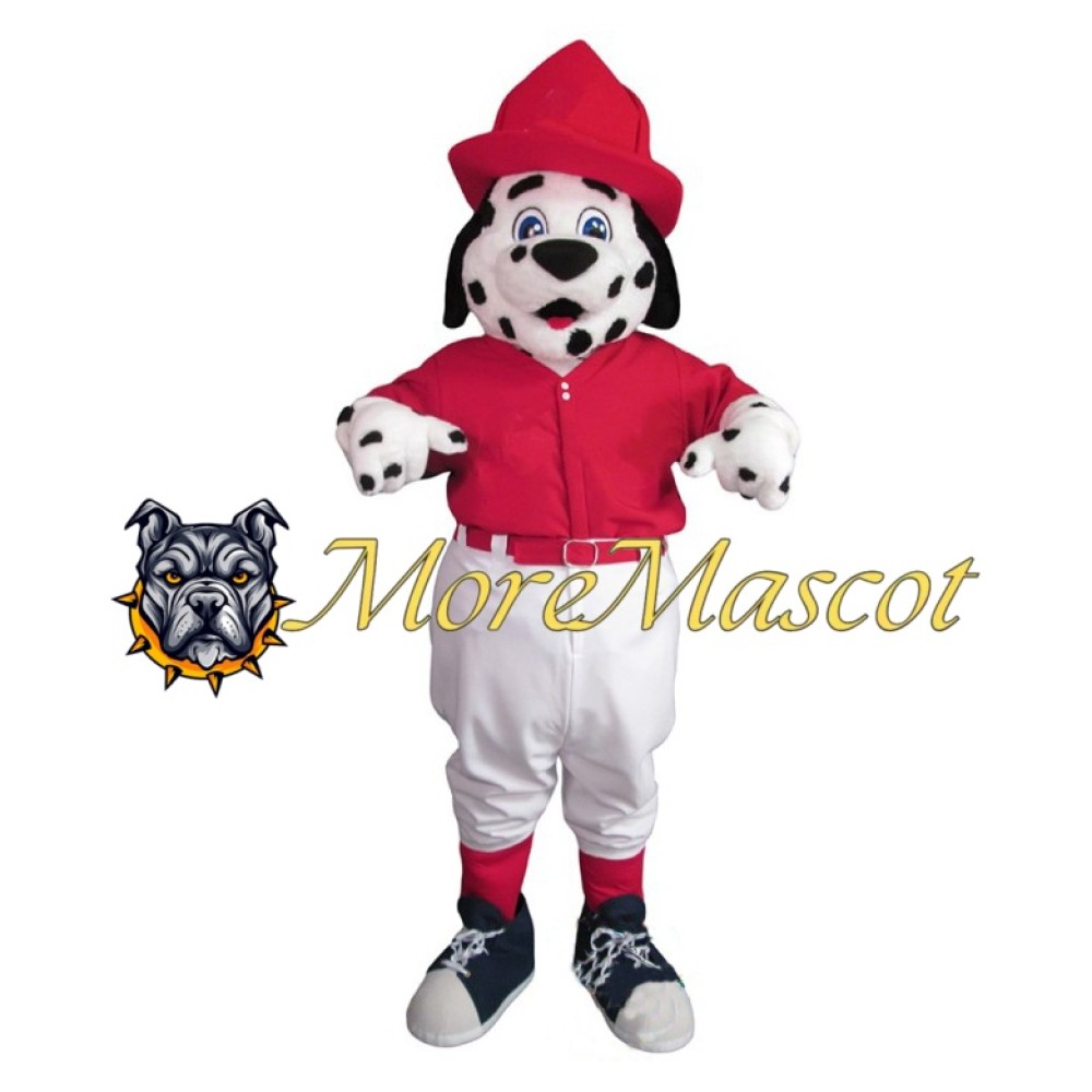 Instructor Spotted Dog Mascot Costume