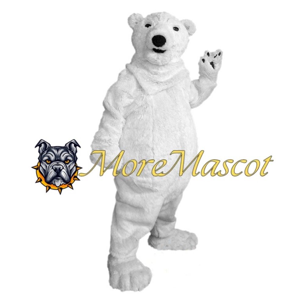 Lovely Polar Bear Mascot Costume