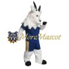 Sports White Goat Mascot Costume