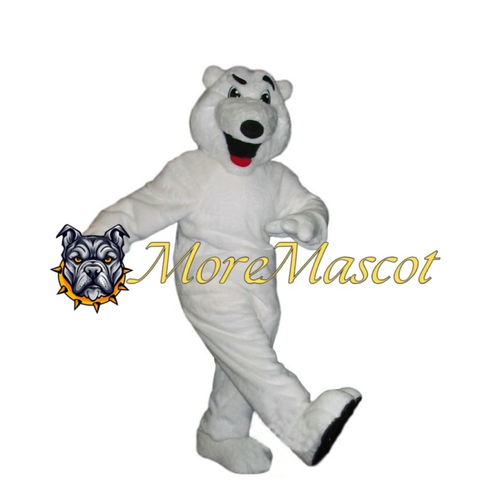 Adult Polar Bear Mascot Costume